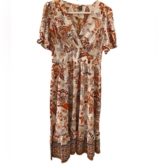 Boho multicolor dress in good condition - Picture 2 of 3